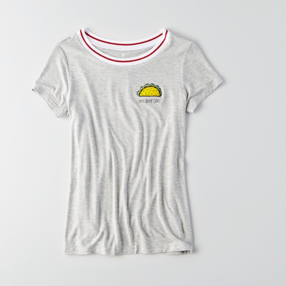 NWT AMERICAN EAGLE SOFT& SEXY PATCH T-SHIRT